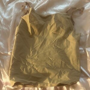 aerie Olive Green Tie-Strap Camisole